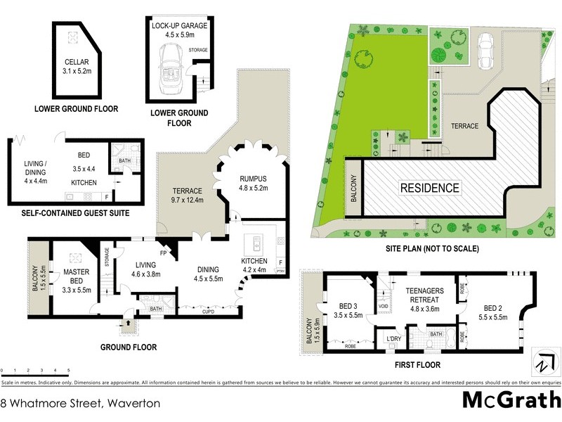 8 Whatmore Street, Waverton NSW 2060 Floorplan