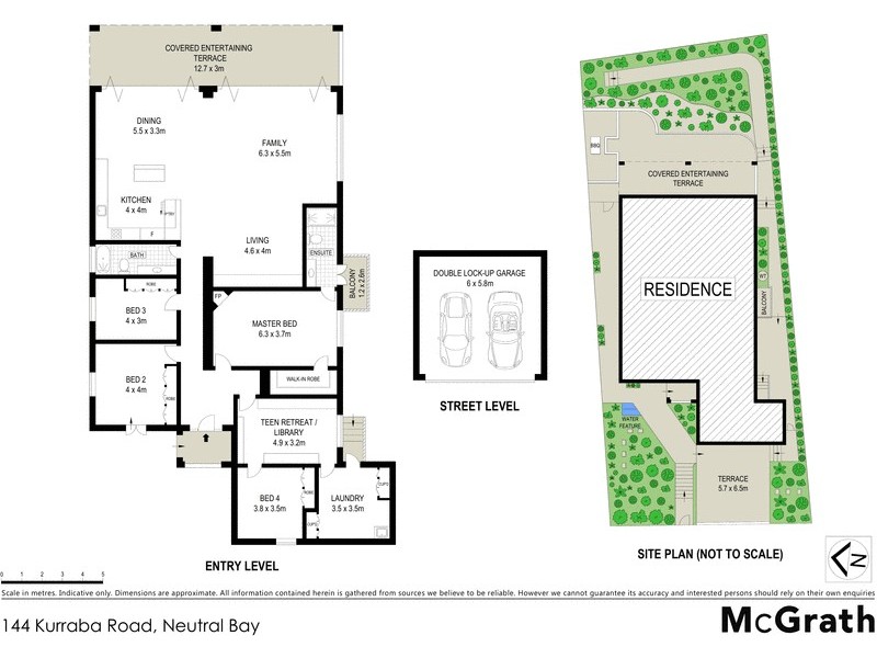 144 Kurraba Road, Neutral Bay NSW 2089 Floorplan