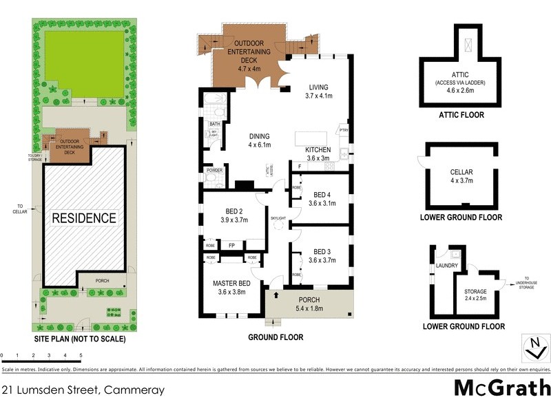 21 Lumsden Street, Cammeray NSW 2062 Floorplan