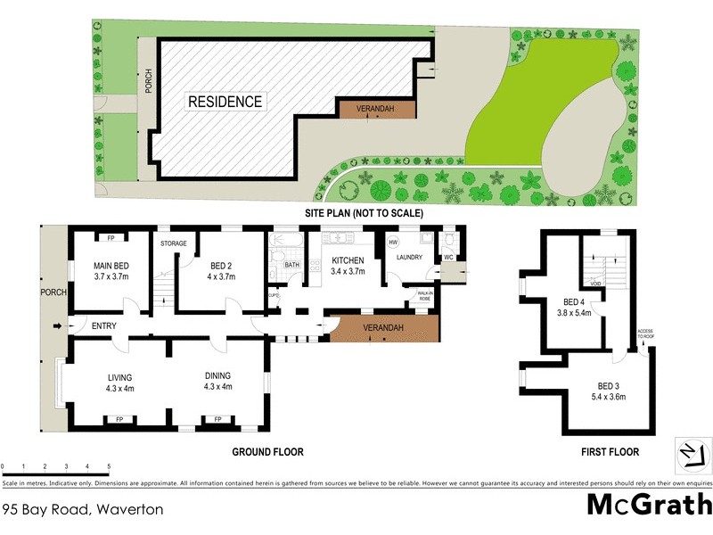 95 Bay Road, Waverton NSW 2060 Floorplan