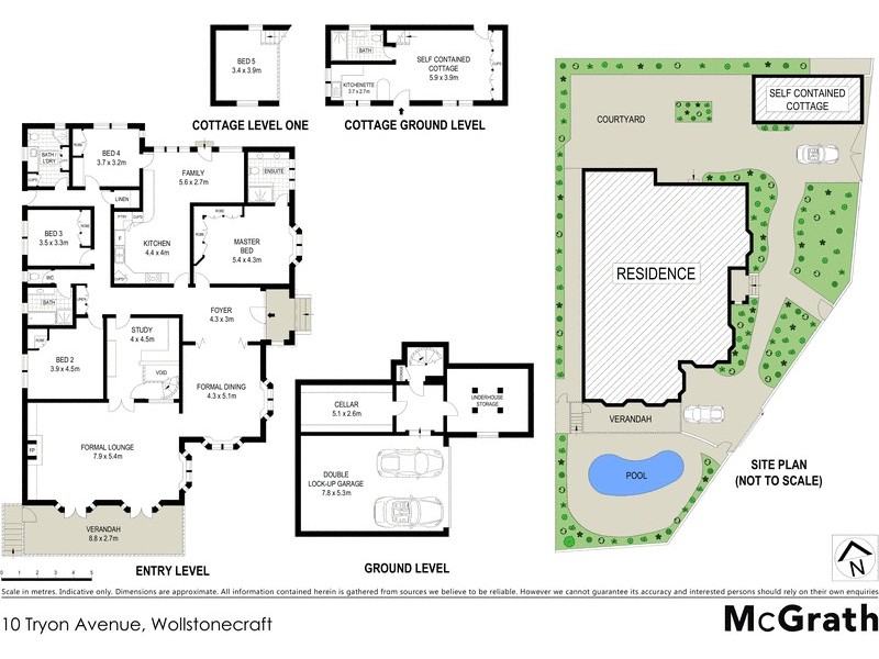 10 Tryon Avenue, Wollstonecraft NSW 2065 Floorplan