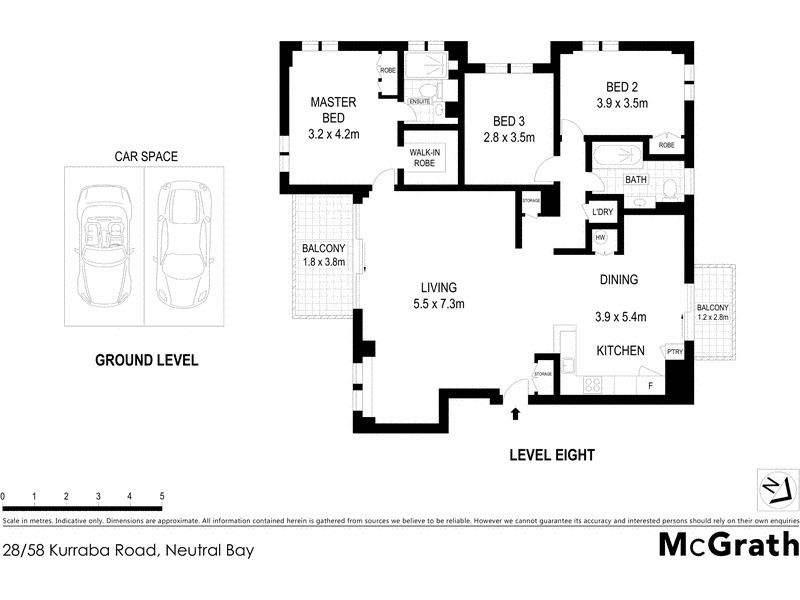 28/58 Kurraba Road, Neutral Bay NSW 2089 Floorplan