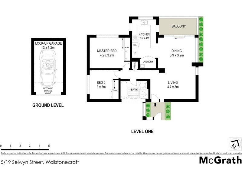5/19 Selwyn Street, Wollstonecraft NSW 2065 Floorplan