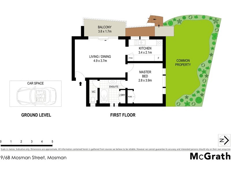 9/6B Mosman Street, Mosman NSW 2088 Floorplan