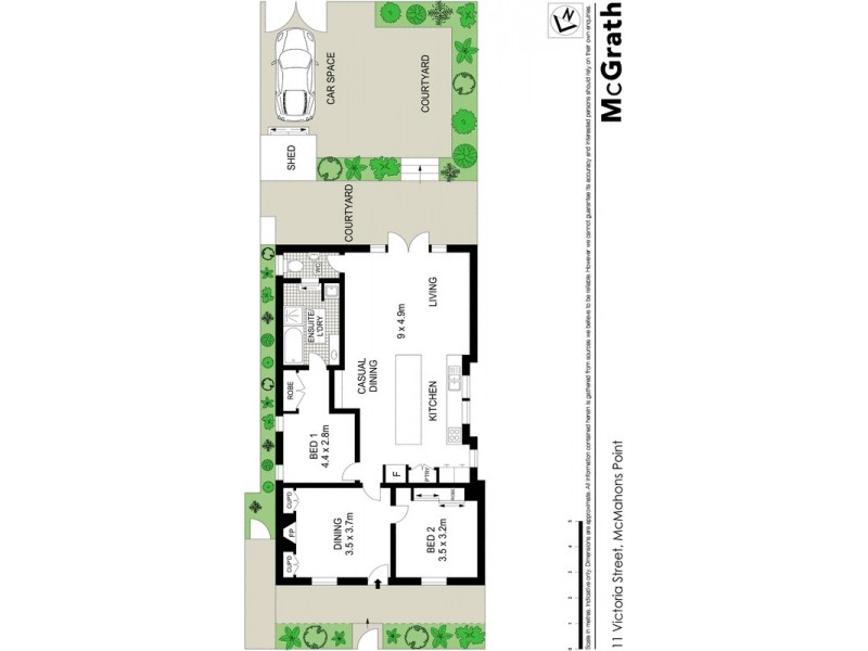 11 Victoria Street, Mcmahons Point NSW 2060 Floorplan