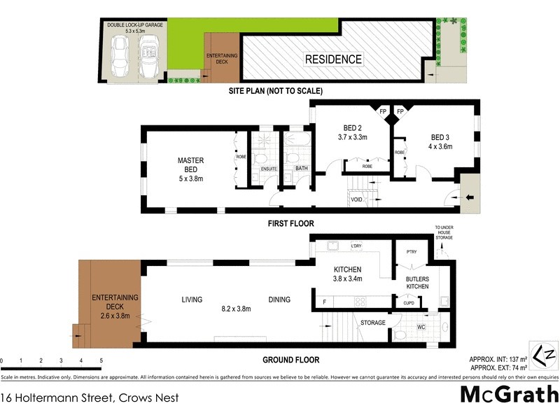 16 Holtermann Street, Crows Nest NSW 2065 Floorplan