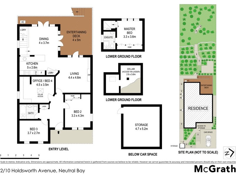 2/10 Holdsworth Street, Neutral Bay NSW 2089 Floorplan