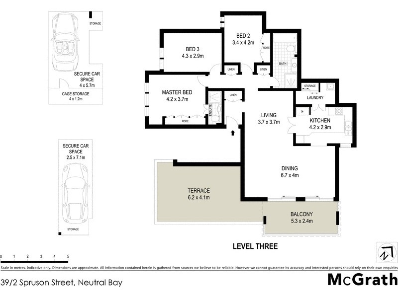 39/2 Spruson Street, Neutral Bay NSW 2089 Floorplan