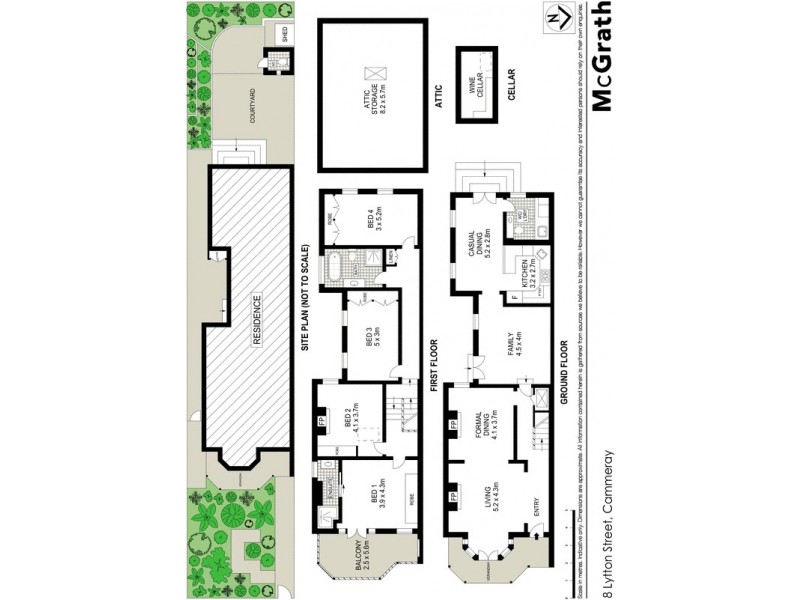 8 Lytton Street, Cammeray NSW 2062 Floorplan
