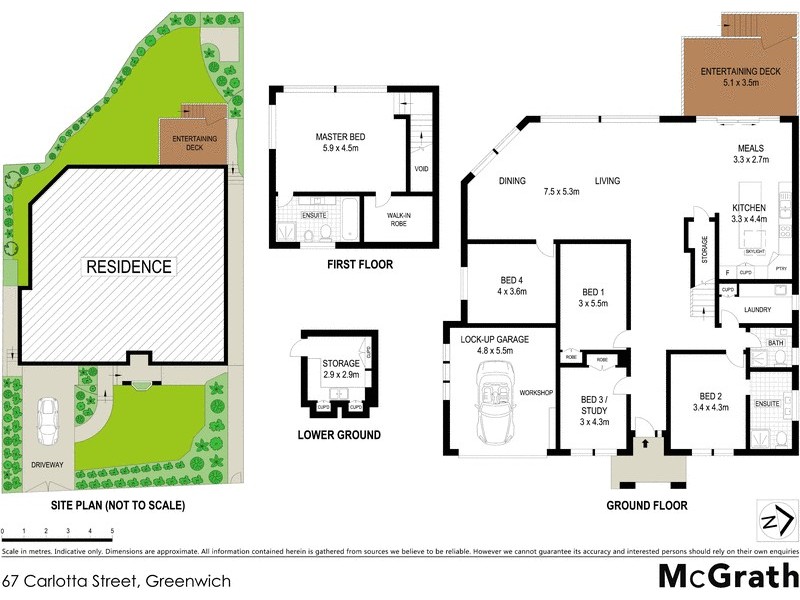 67 Carlotta Street, Greenwich NSW 2065 Floorplan