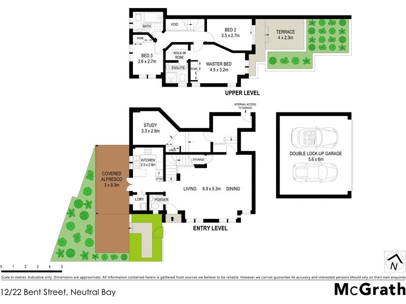 12/22 Bent Street, Neutral Bay NSW 2089 Floorplan