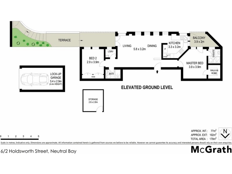 6/2 Holdsworth Street, Neutral Bay NSW 2089 Floorplan