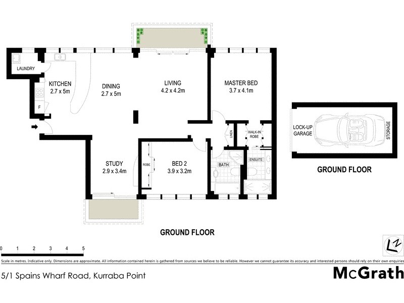 5/1 Spains Wharf Road, Neutral Bay NSW 2089 Floorplan