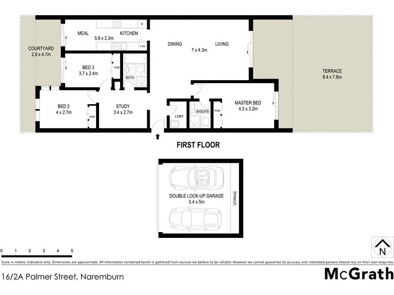 16/2A Palmer Street, Naremburn NSW 2065 Floorplan