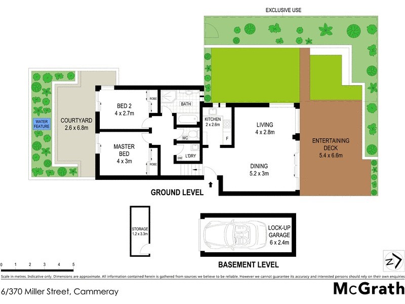 6/370 Miller Street, Cammeray NSW 2062 Floorplan