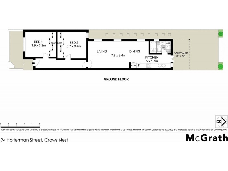94 Holtermann Street, Crows Nest NSW 2065 Floorplan