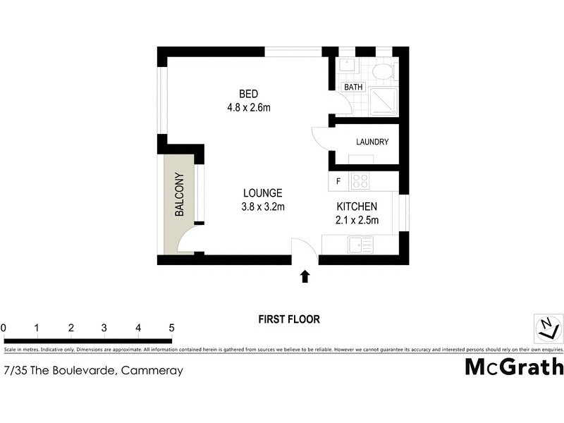 7/35 The Boulevarde, Cammeray NSW 2062 Floorplan