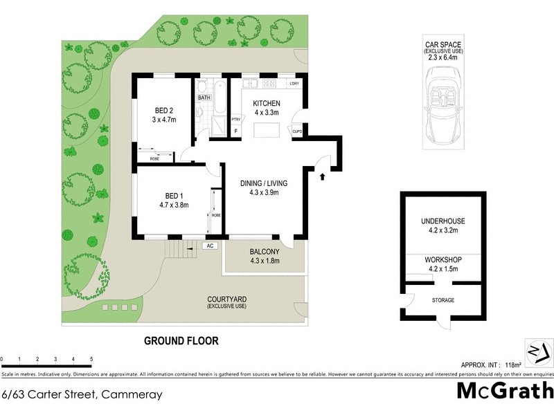 6/63 Carter Street, Cammeray NSW 2062 Floorplan