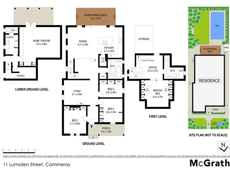 11 Lumsden Street, Cammeray NSW 2062 Floorplan