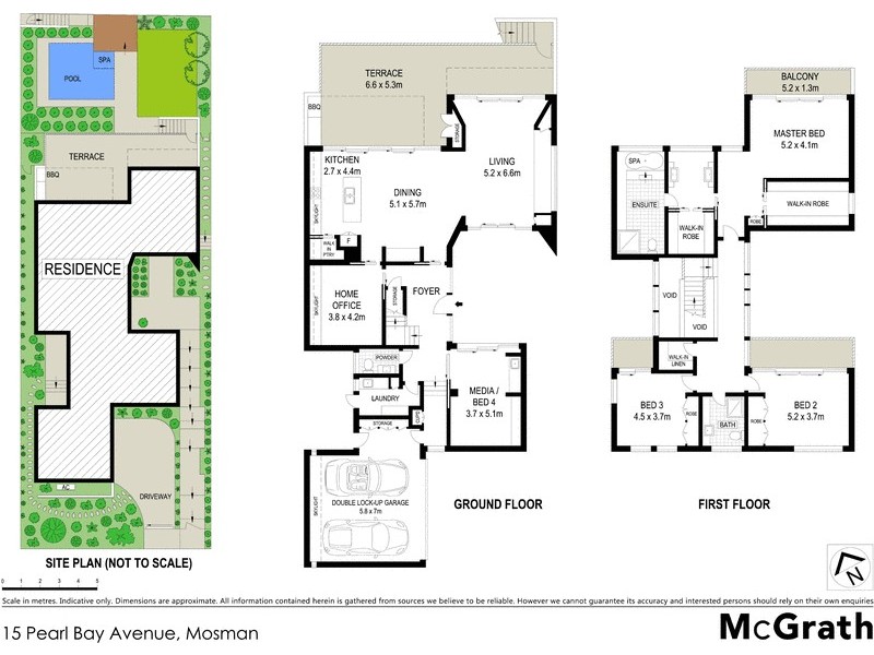 15 Pearl Bay Avenue, Mosman NSW 2088 Floorplan