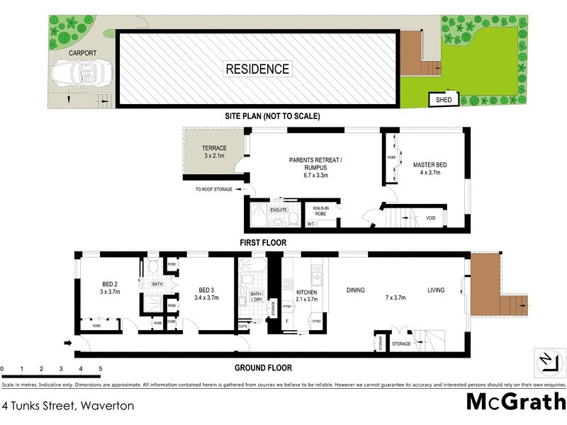 4 Tunks Street, Waverton NSW 2060 Floorplan
