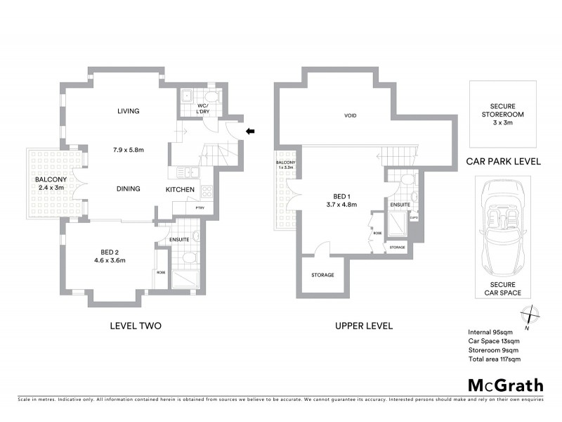 7/76 Merlin Street, Neutral Bay NSW 2089 Floorplan