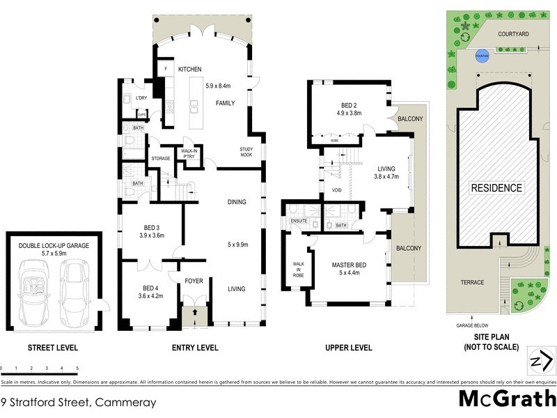 9 Stratford Street, Cammeray NSW 2062 Floorplan