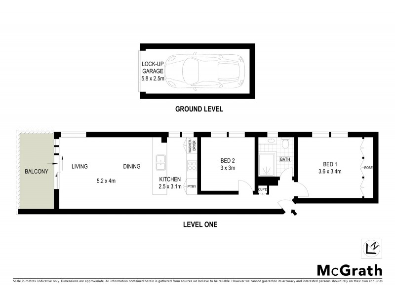 4/6 Elamang Avenue, Kirribilli NSW 2061 Floorplan