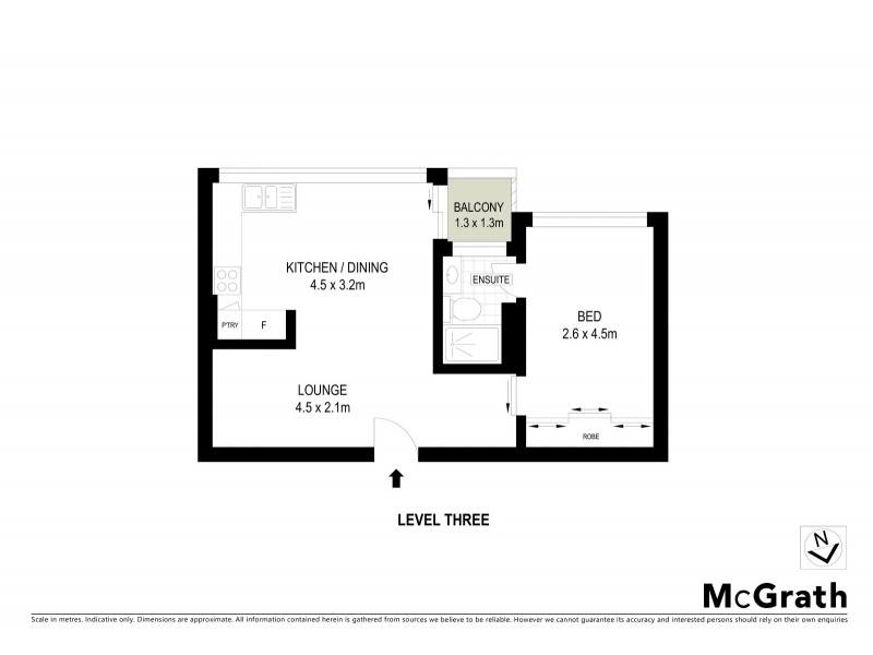 33/441 Alfred Street, Neutral Bay NSW 2089 Floorplan