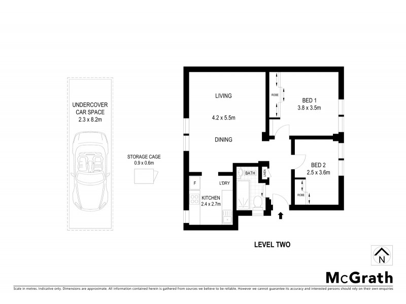 9/1A Phillips Street, Neutral Bay NSW 2089 Floorplan
