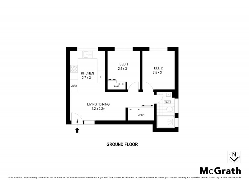 5/35A Rosalind Street, Cammeray NSW 2062 Floorplan