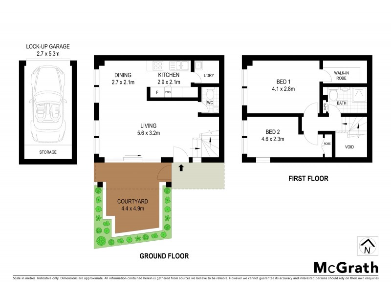 2/22 Jenkins Street, Cammeray NSW 2062 Floorplan