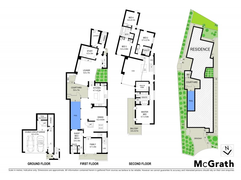 1 Botanic Road, Mosman NSW 2088 Floorplan