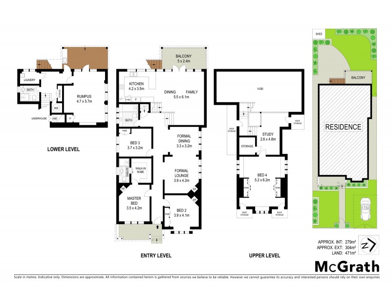 42 Bond Street, Mosman NSW 2088 Floorplan
