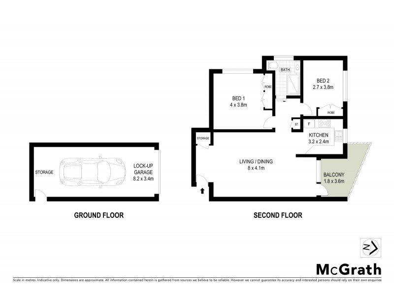 11/39 King Street, Waverton NSW 2060 Floorplan