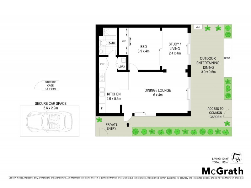 14/331 Miller Street, Cammeray NSW 2062 Floorplan