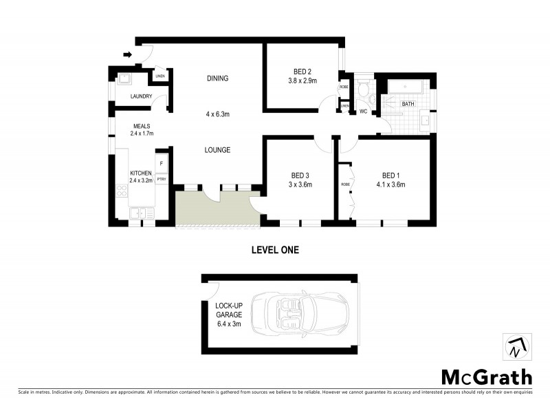 16/11 Selwyn Street, Wollstonecraft NSW 2065 Floorplan