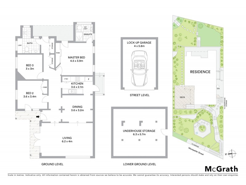 5 Montpelier Street, Neutral Bay NSW 2089 Floorplan
