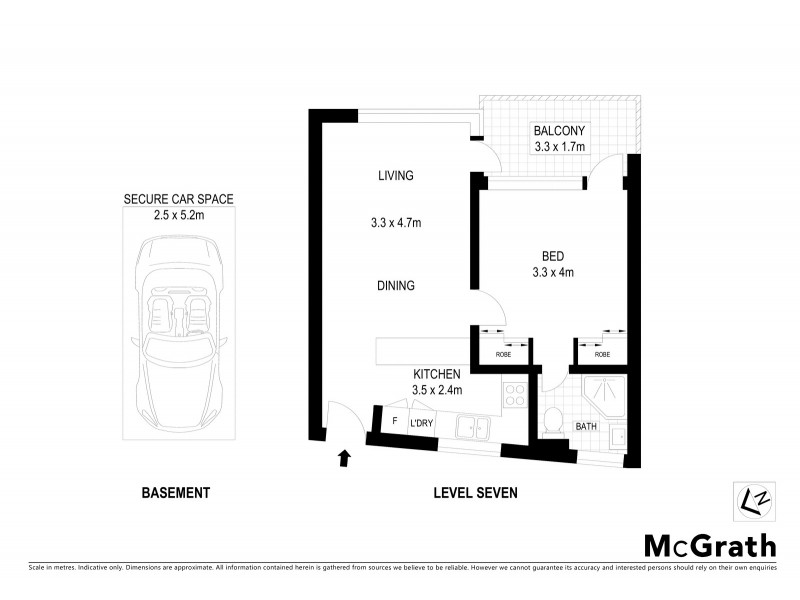 710/57 Upper Pitt Street, Kirribilli NSW 2061 Floorplan