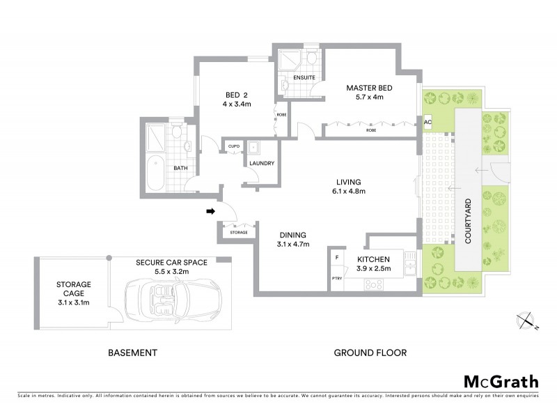 5/2 Patrick Street, Willoughby NSW 2068 Floorplan