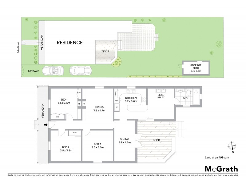 58 Colin Street, Cammeray NSW 2062 Floorplan