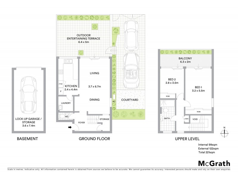6/62 Grosvenor Street, Neutral Bay NSW 2089 Floorplan