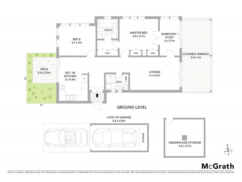 1/4 East Avenue, Cammeray NSW 2062 Floorplan