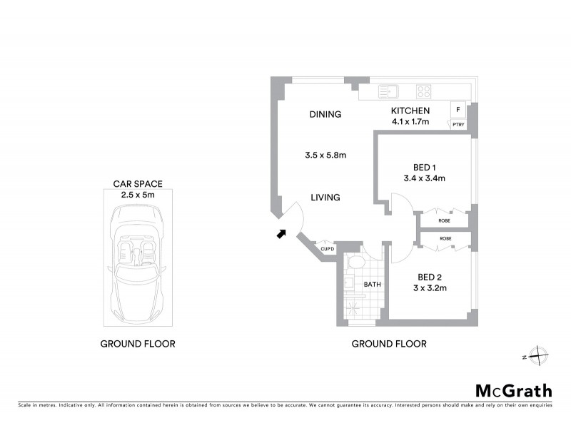11/29 Carabella Street, Kirribilli NSW 2061 Floorplan