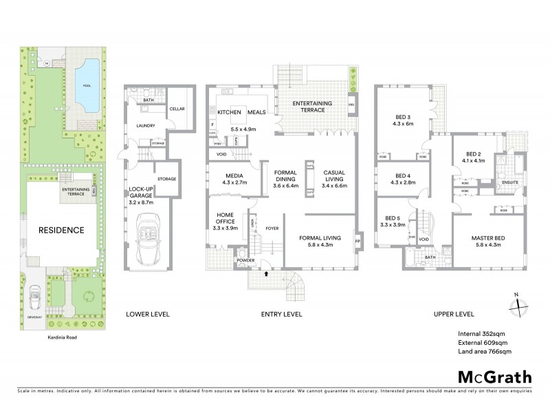 19A Kardinia Road, Mosman NSW 2088 Floorplan