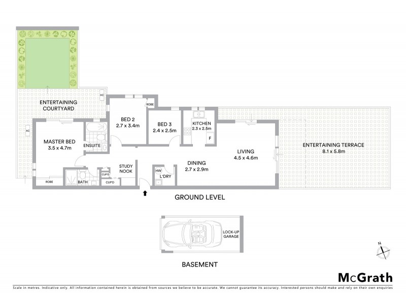 52/2A Palmer Street, Naremburn NSW 2065 Floorplan