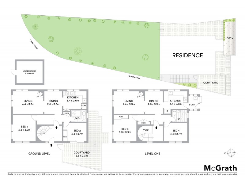 18 Greens Drive, Cammeray NSW 2062 Floorplan