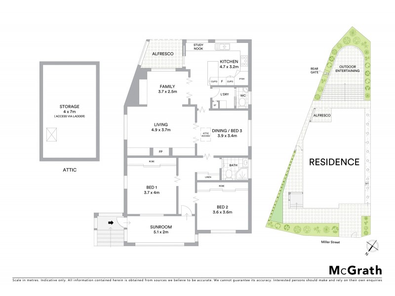 495 Miller Street, Cammeray NSW 2062 Floorplan