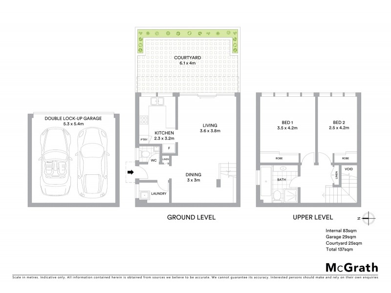 40/4 Watson Street, Neutral Bay NSW 2089 Floorplan