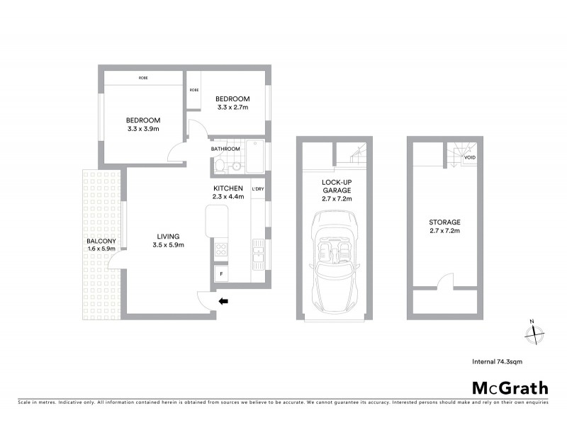 17/98 Ourimbah Road, Mosman NSW 2088 Floorplan